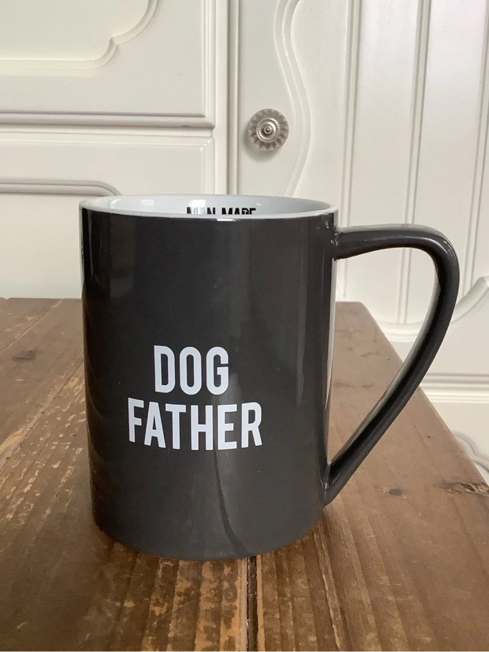 Dog Father Ceramic Mug - Gray